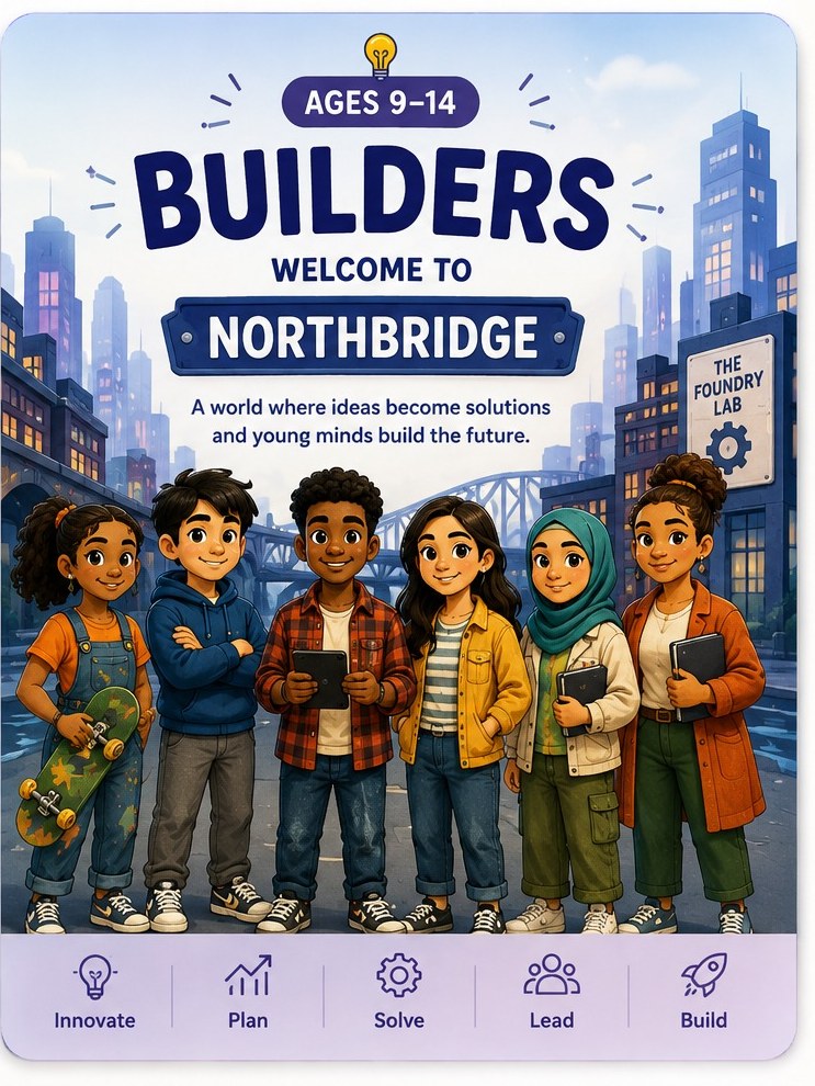 Builders — Ages 9–14 — Welcome to Northbridge