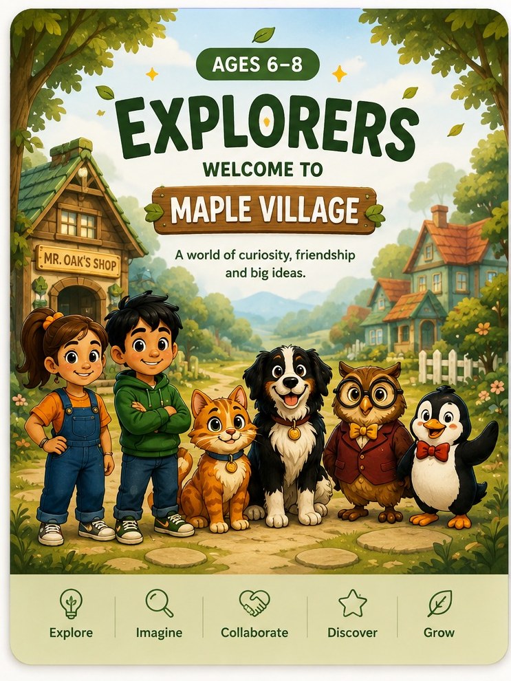 Explorers — Ages 6–8 — Welcome to Maple Village
